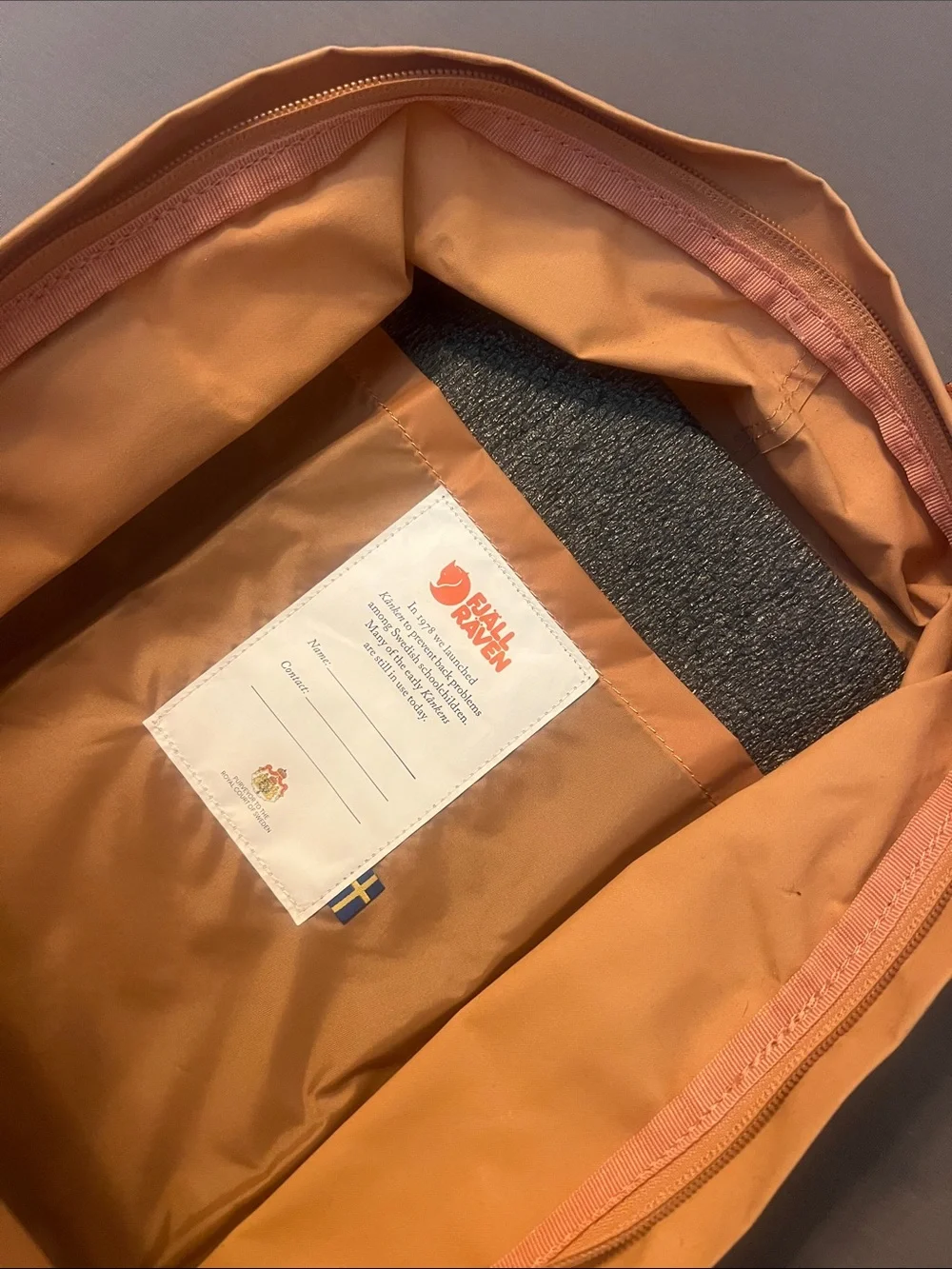 FJALLRAVEN KANKEN BACKPACK Orange/Peach Color
